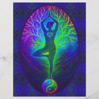 Flyer Rainbow Energy Yin Yang Yoga