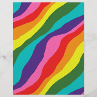 Flyer Rainbow Patterns