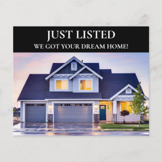 Flyer Realtor Real Estate Acabou de listar a foto