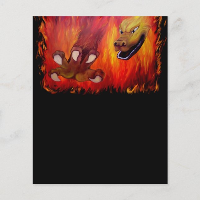 Flyer Red Dragon Claw (Frente)