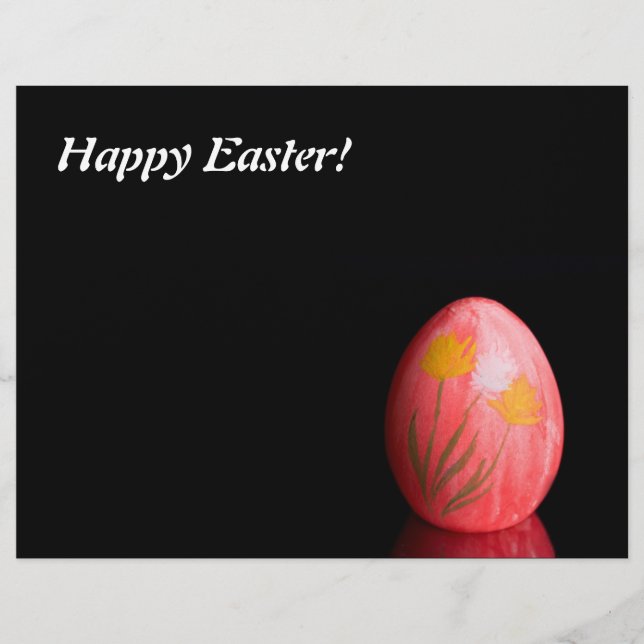 Flyer Red Easter's egg (Frente)