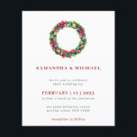 Flyer Red Ornament Winter Christmas<br><div class="desc">Red Ornament Winter Christmas</div>