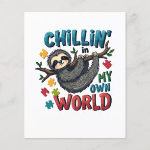 Flyer Refrigerindo no meu mundo a consciência do Autismo