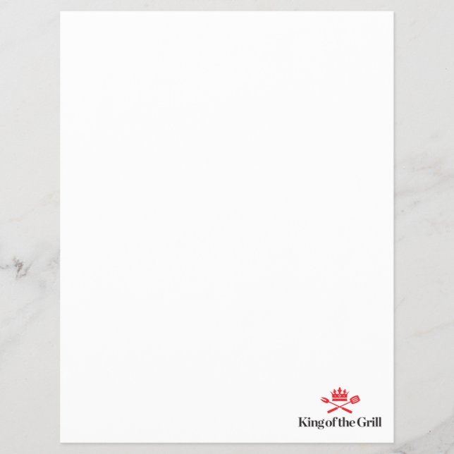 Flyer Rei do Grill (Frente)