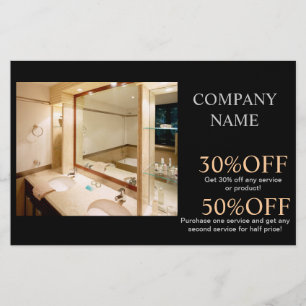 Flyer Renovação da casa do contratante de construção