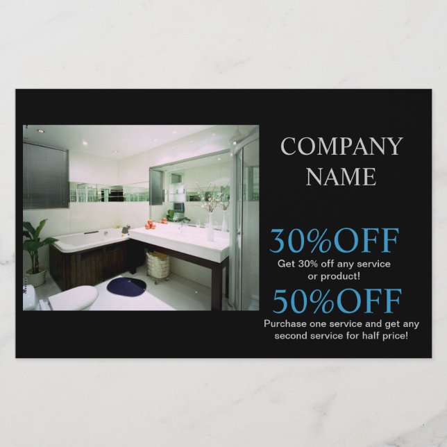 Flyer Renovação de Casa do Contratante de Construção do  (Frente)