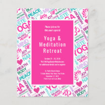 Retirada ou Workshop de Evento de Meditação de Yog