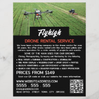 Retrato de Drone para Agricultura, Empresa de Alug