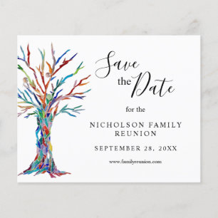 Flyer Reunião Familiar Guardar Data