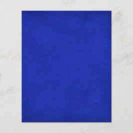 FLYER RICH ROYAL DEEP BLUE VELVET GRUNGE PAPEL CANVAS TE