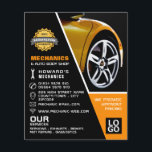 Flyer Roda do Carro, Mecânica Automática e Publicidade d<br><div class="desc">Roda Do Carro,  Mecânica Automática E Repara Folhetos Publicitários Pela Loja De Cartão de visita.</div>