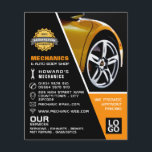 Flyer Roda do Carro, Mecânica Automática e Publicidade d<br><div class="desc">Roda Do Carro,  Mecânica Automática E Repara Folhetos Publicitários Pela Loja De Cartão de visita.</div>