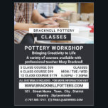 Flyer Rodas de Potter, Classes de Potteria, Potters<br><div class="desc">Rodas De Potência, Classes De Potência, Folhetos De Publicidade De Potters Por Loja De Cartão de visita.</div>