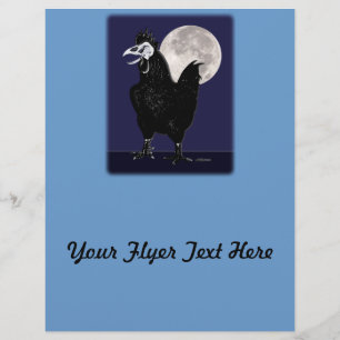 Flyer Rooster Ghost