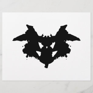 Flyer Rorschach Inkblot