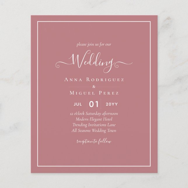 FLYER ROSA MONOCHROME (Frente)