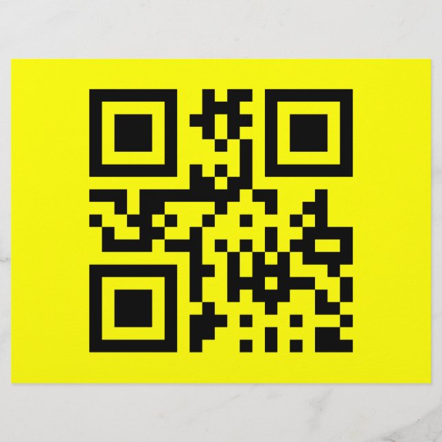 Flyer ☐ Rosto Feliz Sorrindo Emoji — Código QR (Frente)
