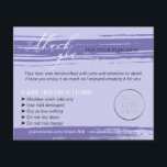 Flyer Roxo Obrigado Lavando Sugestões Cuidando da Instru<br><div class="desc">Roxo Obrigado Lavando Sugestões Cuidando da Instrução</div>