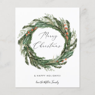 Flyer Rua do Orçamento - Feliz Natal