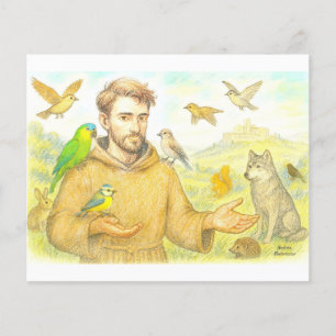 Flyer S. Francisco - o sermão para os pássaros e animais