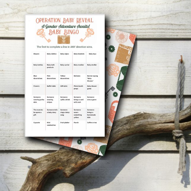 Flyer Sala de Fuga Rever Sexo Bingo Bebê (Criador carregado)