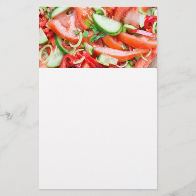 Flyer Salada vegetal (Frente)