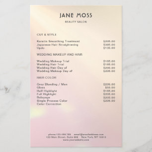 Flyer    SalonFlyer com Brilho Moderno