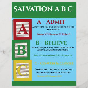 Flyer Salvação abc