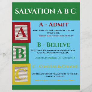 Flyer Salvação abc