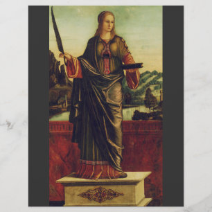 Flyer Santa Anastácia de Roma Arte Premium