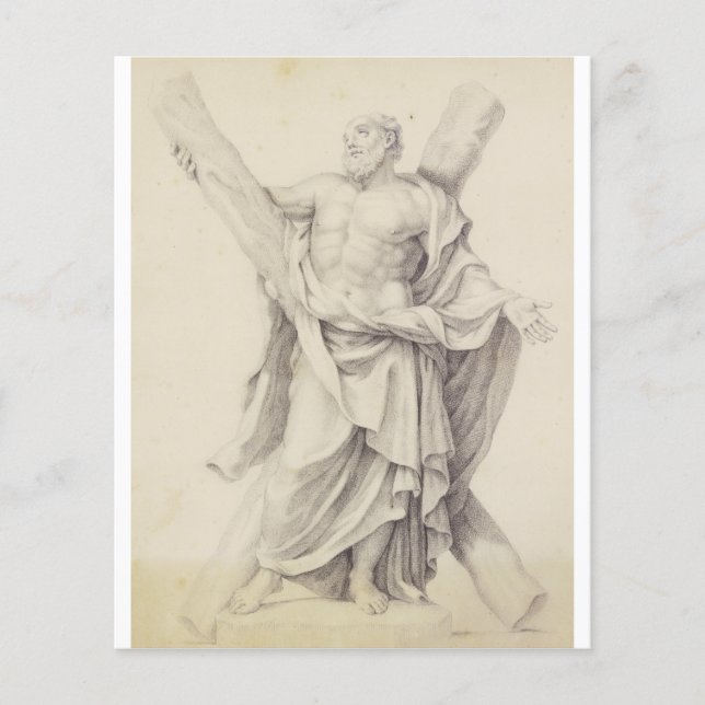 Flyer Santo Andrew um de 12 Apóstolos (Frente)