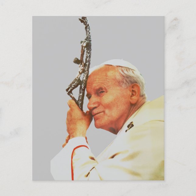 Flyer Santo Papa João Paulo II (Frente)