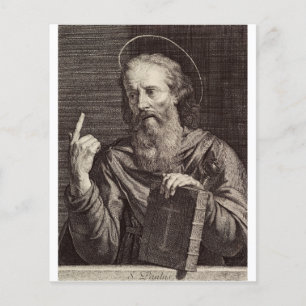 Flyer Santo Paul, o apóstolo de Philippe de Champaigne