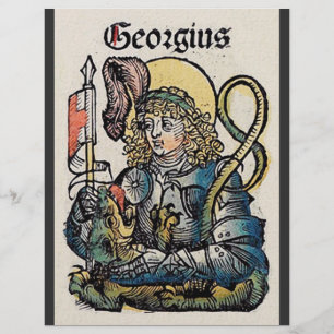Flyer São Jorge e o Dragão Grande Mártir