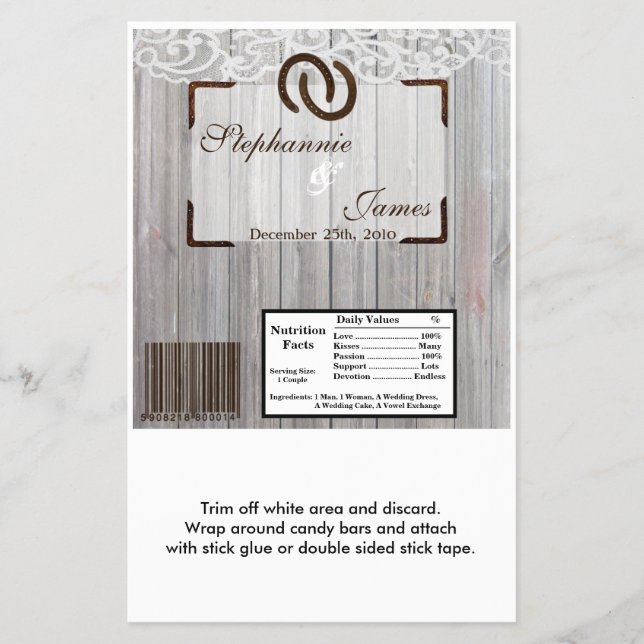 Flyer Sapatos de Cavalo com Grande Bar de Hershey em Mad (Frente)