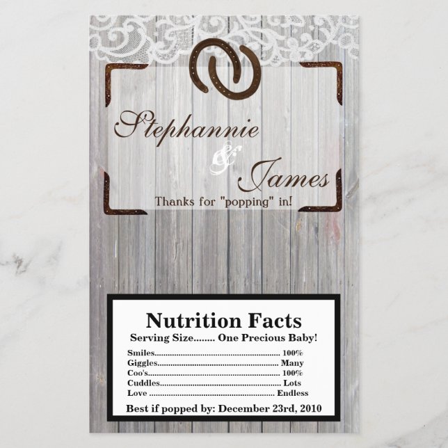 Flyer Sapatos de Cavalo de Molho de Microondas em Lace d (Frente)