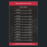 Flyer Schwarz, Raiz<br><div class="desc">Flyer in Schwarz Rot,  gut geeignet für Restaurants,  Essen-Lieferservice. Editieren Sie ihr Produkt einfach em dem Sie ihren Text eingeben. Sie können die Schriftart,  Farbe und die Position individuell durante o "weitere Personalisierung" auswählen.</div>