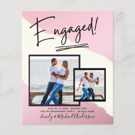 Flyer SCRIPT DE Anúncio do NOIVADO FOTO ORÇAMENTAL