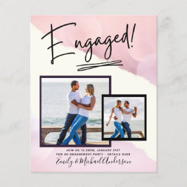 Flyer SCRIPT DE Anúncio do NOIVADO FOTO ORÇAMENTAL