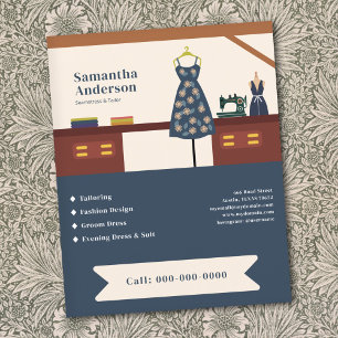 Flyer Seamstress & Tailor