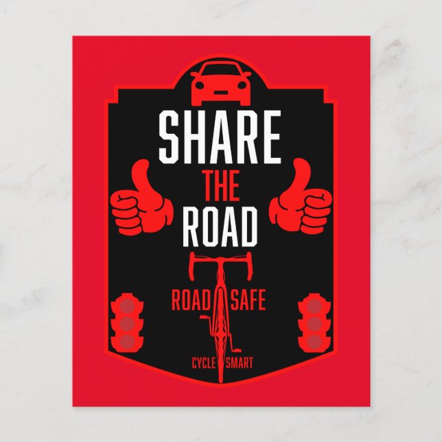 Flyer Segurança rodoviária (Frente)