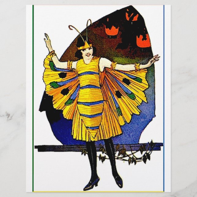 Flyer Senhora da Borboleta (Frente)