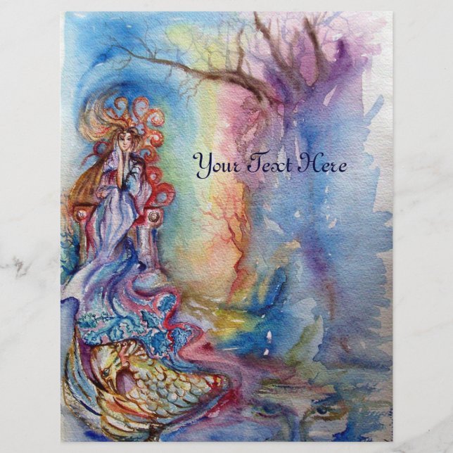 Flyer SENHORA DO LAGO/Magia e Mistério (Frente)