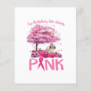 Flyer Sensibilização do Cancer da Mama Outubro Vestimo