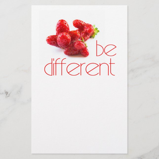 Flyer Ser diferente (Frente)
