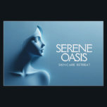 Flyer Serene Beauty Skincare, Massagem, Spa<br><div class="desc">Elevem sua presença profissional com nosso modelo tranquilo, graciosamente apresentando a imagem lateral do rosto de uma mulher em tons azuis suaves. À direita desta imagem serena, há espaço para texto personalizado, permitindo personalização com seu nome ou nome comercial. Ideal para spas, estéticos, negócios de beleza, marcas de skincare e...</div>