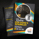 Flyer Serviço de Lava-Energia de Limpeza de Câmara com P<br><div class="desc">Aumente a sua atividade de lavagem de pressão com este modelo de panfleto profissional e atraente! Este design moderno é facilmente personalizável,  permitindo que você adicione seu logotipo,  informações de contato e ofertas especiais. Perfeito para promover seus serviços e atrair novos clientes.</div>
