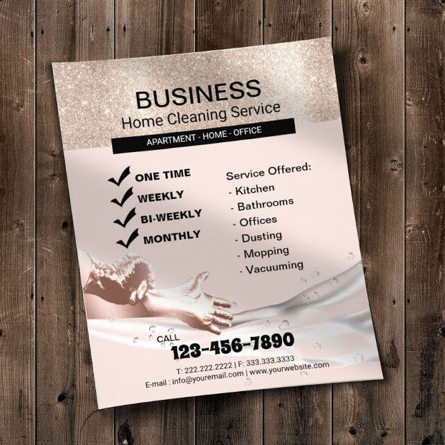 Flyer Serviço de Manutenção de Casa Moderna (Criador carregado)