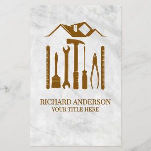 Flyer Serviço de Reparos Automotivos do Faz-tudo em Márm