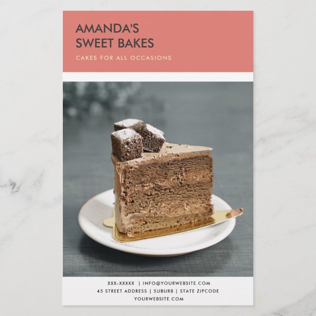 FLYER SERVIÇO MODERNO DE PREÇOS DE FOTO DE PINCO NEGRO N (Verso)